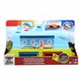 Mattel Disney Pixar Cars Coffret Station de Lavage Baleine avec 1 Voiture Flash McQueen, Jeu avec Changement de Couleur, Jouet E