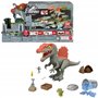 Mattel Jurassic World Spinosaurus Démolisseur de Cage Figurine articulée et jouet à déballer