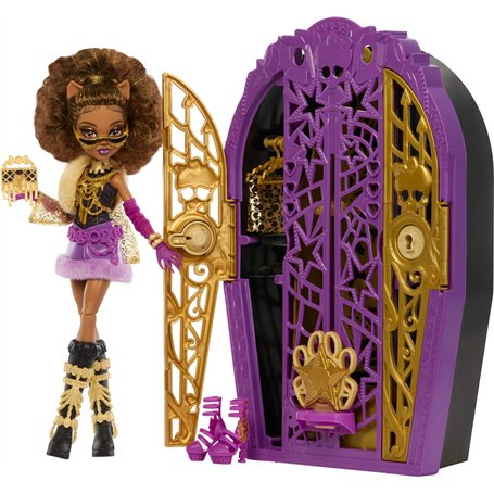 Monster High Monstrueux Secrets Clawdeen Wolf Coffret Énigmes à Hauntlywood avec poupée