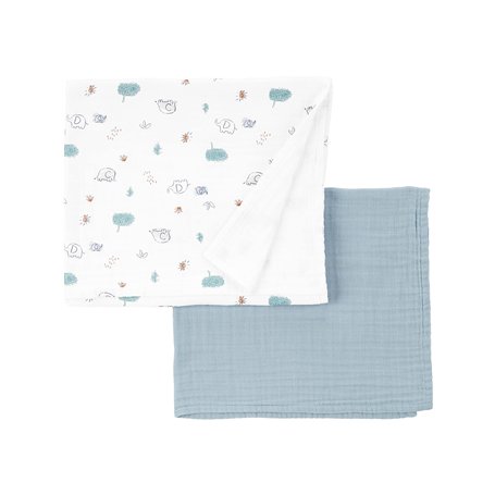 Simple Joys by Carter's 2-Pack Cotton Gauze Blanket Couverture