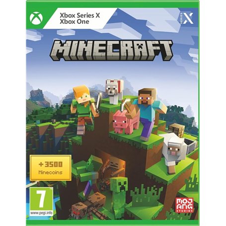 Xbox Minecraft avec 3500 Minecoins - Série X