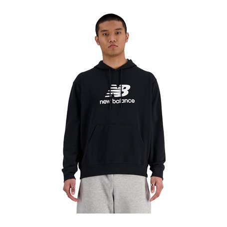 New Balance Sport Essentials Sweat à Capuche en Tissu éponge avec Logo Maillot de survêtement