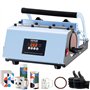 VEVOR Presse thermique pour verres de 325-887 ml Presse thermique pour verres avec papier de sublimation, ruban et gants, réglag