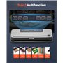VEVOR Machine Sous Vide Alimentaire, 100 W, Machine à Emballer Mise Sous Vide Aliments 60 kPa, Appareil de Scellage à Air Automa