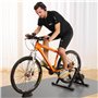 VEVOR Support d'Entraînement pour Vélo, Entraîneur de Vélo Magnétique Stationnaire pour Roues 66-74 cm, Moteur à Volant d'Inerti