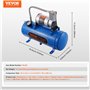 VEVOR Compresseur d'air pour Kit de Klaxon Pompe à Air avec Réservoir 6 L 90-120 psi pour Gonflage des Pneus Matelas Pneumatique