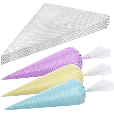 BELSVOR 100 Pièces Poches à Douille Jetables