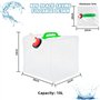 DTYGUIXE Bidon à Eau Pliable 10L Réservoir d'Eau Pliable Reserve Eau Camping Conteneur d'Eau Pliable avec Robinet Portable Bidon