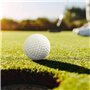Lot de 24 balles de Golf en Plastique Creuses pour la Pratique de la Fosse de Golf, la Cour, Les Enfants et Les Enfants