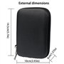 TRIPHKAR Étui de Protection Housse Organiseur Portable pour RG35XX / RG35XX Plus Console, Disque Dur Externe 2,5", Câble et Acce