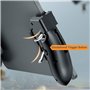 Ozkak Manette De Jeu pour iPad Contrôleur Tablette 4 Triggers Gamepad Joystick avec Support Rotatif pour PUBG Tablet Android iOS