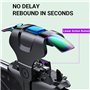 Ozkak Contrôleur de Jeu Gachette Mobile, Tir Rapide Clic à Haute Fréquence Automatique 5 Niveaux, L1R1 Déclencheur Trigger Tirer