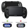OSTENT Support de support Flexible en plastique Joypad Durable poignée à main Compatible pour Sony PS Vita 1000 couleur noir