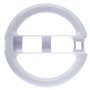 OSTENT Support de volant de jeu multi-angle Racing Compatible pour Nintendo Wii Console Controller Couleur Blanc