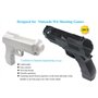 OSTENT Pistolet Light Gun Tir Sport Jeu Vidéo Compatible pour Nintendo Wii Télécommande Pack de 2