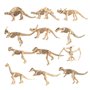 WANGCL 12 Pièces Squelette de Fossiles de Dinosaure d'Excavation