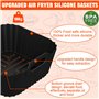 BUOAZR 2 Paquet Moule Silicone Air Fryer pour Moulinex Friteuse à air, Réutilisable Accessoires Plat Panier Silicone pour Moulin