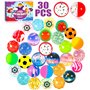 ENCOUN 30PCS Balle Rebondissante