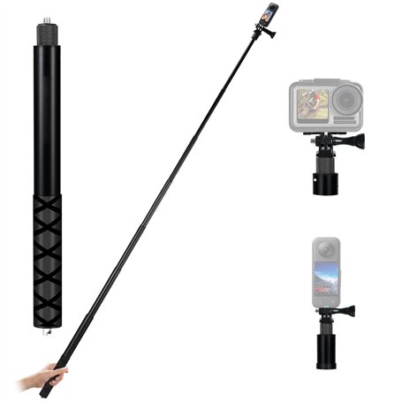 Zaxiva 150cm Invisible Perche a Selfie Carbon Fiber