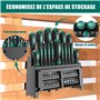 HYCHIKA 51 Pcs Kit Tournevis, Lot Tournevis Magnétique, Comprenant Tournevis de Précision, Tournevis Cruciforme, Tournevis Plat,