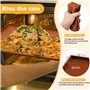 GZCZCC 2 Pièce Tapis de Cuisson Silicone pour Four 30x40cm Tapis à Gâteaux Roulé Plaque Gâteau Four Plaque Génoise Silicone Plaq