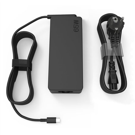 65W Chargeur Ordinateur USB C pour Lenovo ThinkPad T14 T15 E15 X1 Carbon X13 Yoga