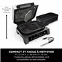 Ninja MAX 6-en-1 Grill d’intérieur et friteuse sans huile, 6 modes, cuit jusqu’à 6 hamburgers, capacité 3,8 l, faible dégagement
