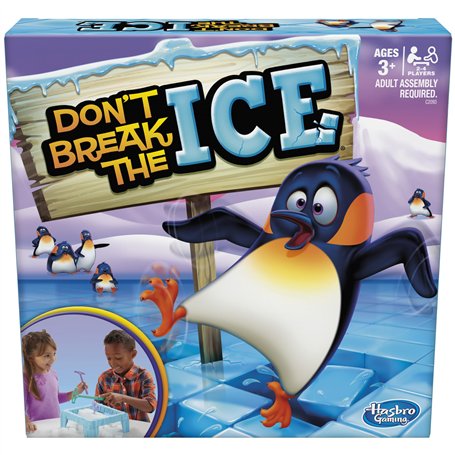 Hasbro Gaming Don't Break The Ice Jeu de société pour Enfants à partir de 3 Ans