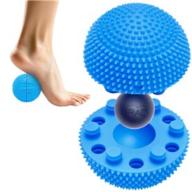 Balle neuro, outil de relâchement myofascial des pieds, balle de massage texturée pour pieds, auto-massage, mobilité et récupéra Balle neuro