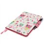 Protège Carnet De Santé Pour Bébé – Motif Hiboux – Format A5 15x21 cm – Rabats Pour Ranger Les Ordonnances