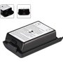 Lot de 2 boîtiers de batterie pour manette de jeu Xbox 360 sans fil - Ajustement parfait - Stable et durable - Noir