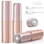 Rasoir Visage Femme Electrique Rechargeable: Rasoir Femme Electrique 2 Têtes Rechange