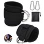 2Pcs Sangle Cheville Musculation Poulie