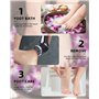 Rapeuse Pieds Electrique, Rechargeable Anti-Callosités, Ponceuse Pieds Râpe pieds IPX7, Gratte Lime Soin Callosité Gommages Pied