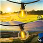 Warlisou 15M Guirlande Lumineuse Exterieure avec Télécommande