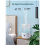 humidificateur ultrasonique à remplissage par le haut de 3.2L à brume froide p