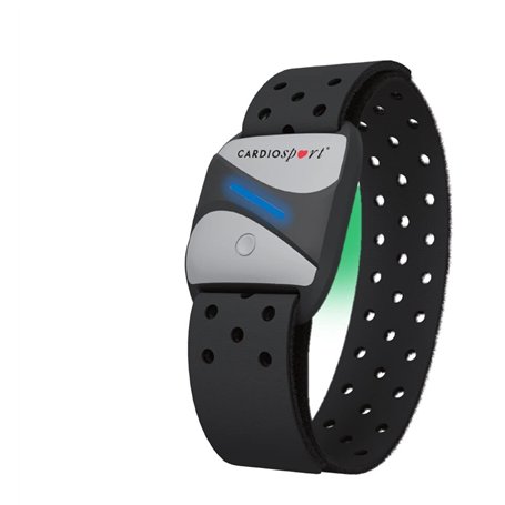 Cardiosport Brassard de moniteur de fréquence cardiaque Bluetooth ANT+ pour course à pied