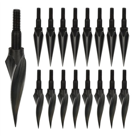 NorthSpoor Lot de 16 Pointes de Flèches de Chasse 125 Grains pour Arbalète