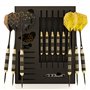 CC-Exquisite Conseil en Acier Professionnel Darts Set - 6 x 22g Brass barils avec 12 Vols Standard/Slim