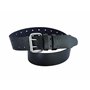 BBI Ceinture à outils professionnelle en cuir robuste Noir 5