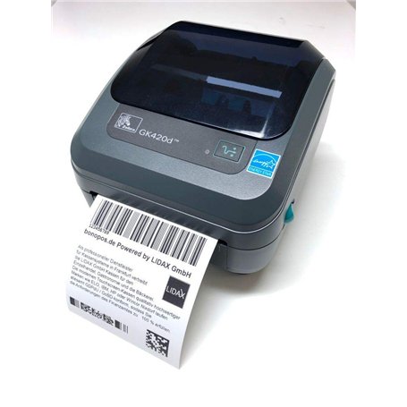 Zebra GK420d imprimante pour étiquettes Thermique directe 203 x 203 DPI - Imprimantes pour étiquettes (Thermique directe
