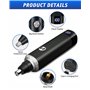 Tondeuse Nez,3-En-1 Coupe Poils Nez Et Oreilles USB Rechargeable,Indolore Rasoir Poil De Nez Homme Professionnel,Pour Le Nez Ore