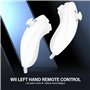 Sporgo Lot de 2 manettes Nunchuk pour Wii : manette de jeu vidéo Wii U, manette Nunchaku droite avec Motion Plus, les manettes N