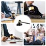 MEGYAD Marteau de juge et bloc de résonance en bois : marteau de juge en bois de juge marteau ensemble pour juges avocats réunio