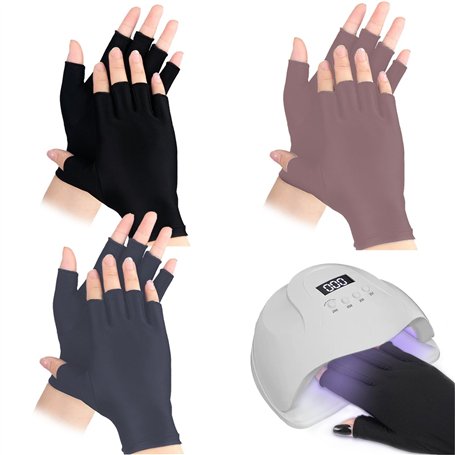 3 Paires Gants Anti UV