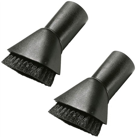 Lot de 2 brosses d'aspiration compatibles avec les aspirateurs eau et poussière Kärcher avec largeur nominale DN 35 comme 6.903-