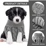 Pull en Tricot à Col Roulé pour Chats et Chiens (M