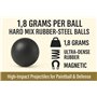 100 x Premium Quality Hard Mix Rubber Steel Balls Paintballs Reballs 43 Cal. Paintball Shooting Self Defense Billes Calibre .43