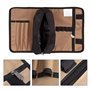 iwobi Trousse à Outils,Pliable Enroulable Poches Rouleau Trousse Outillage