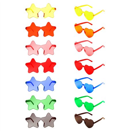14 Paires Lunettes de Fête
